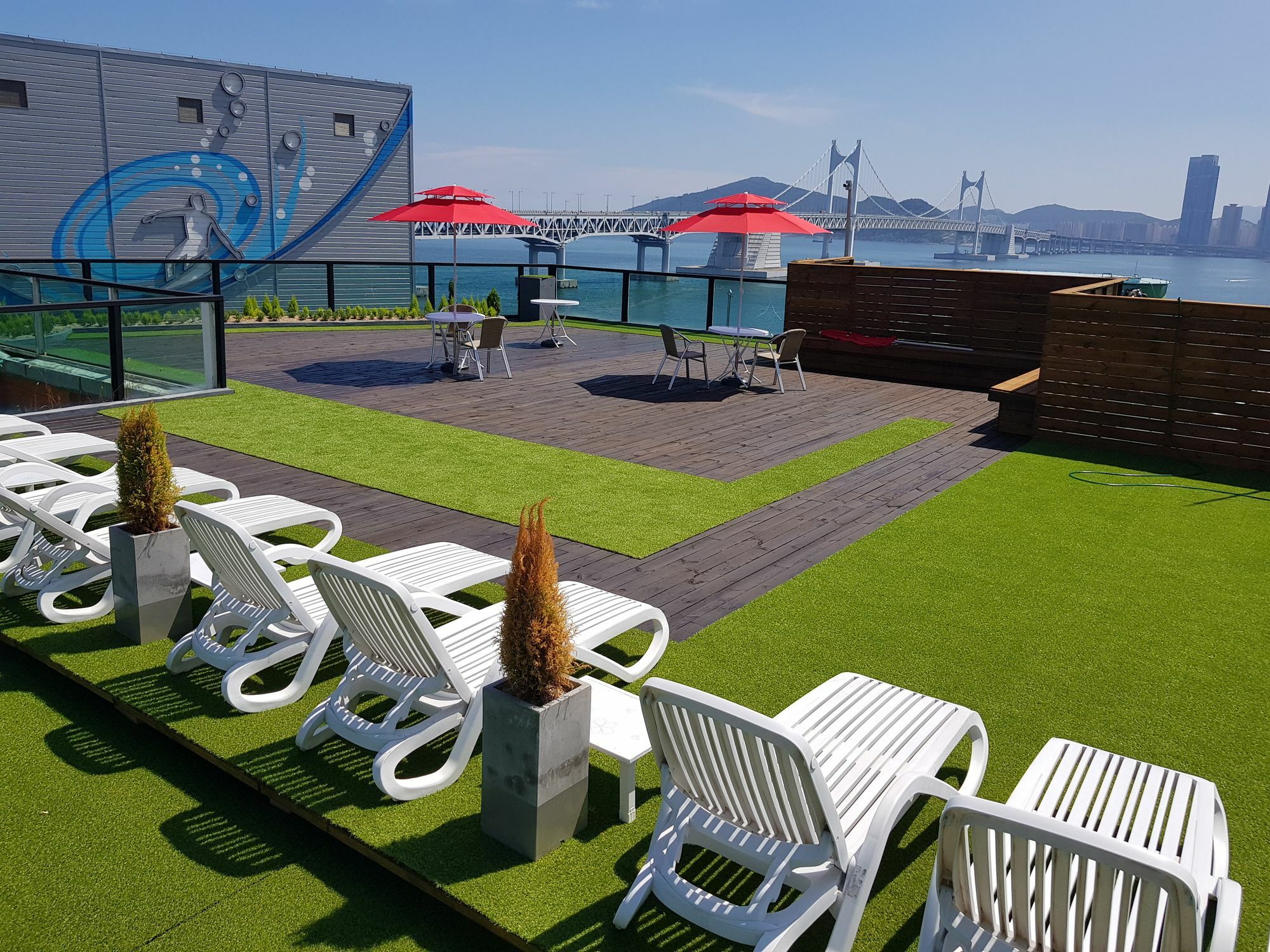 The Blue Guesthouse Busan Exterior foto